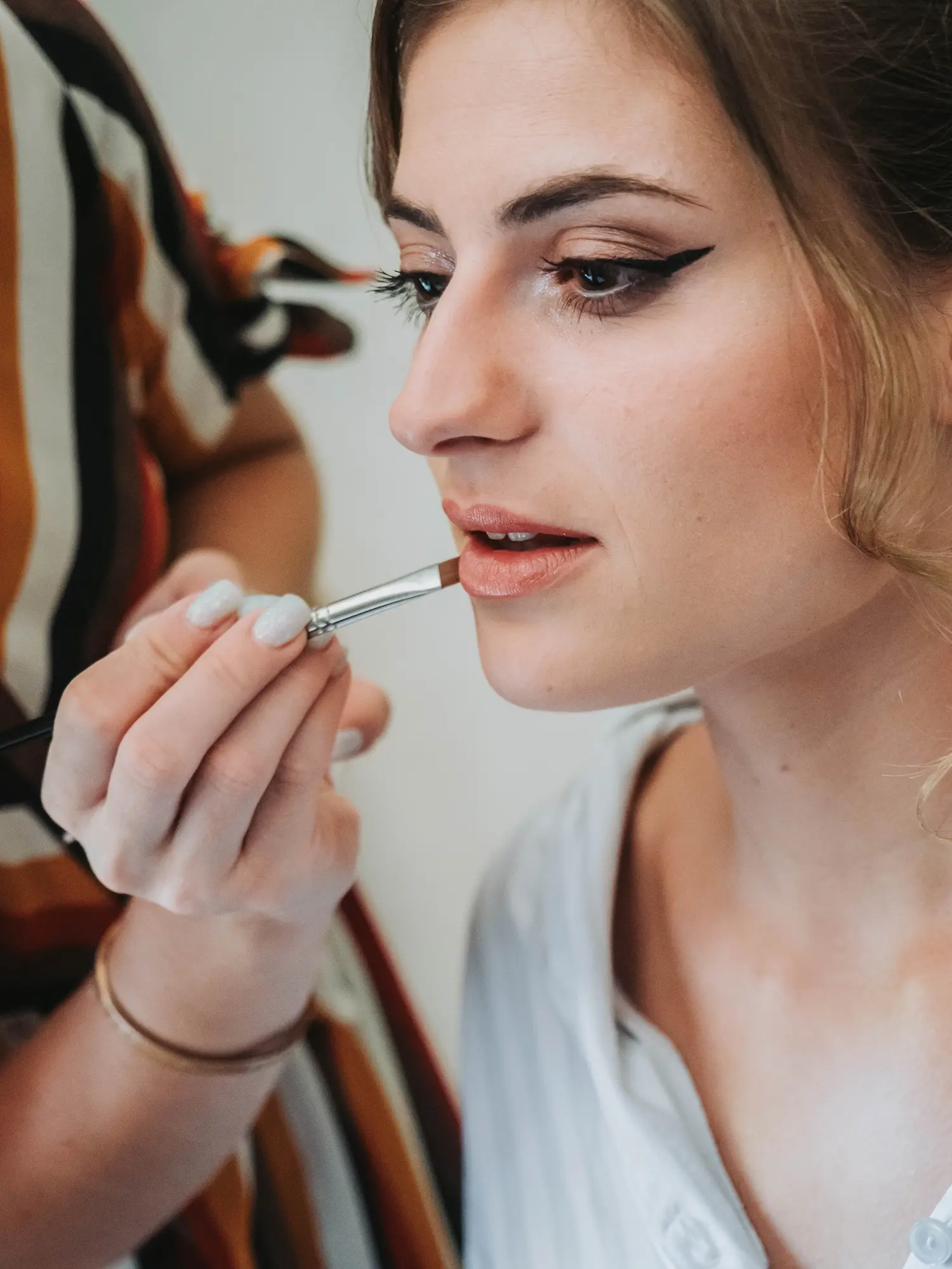 Maquillage de la mariée