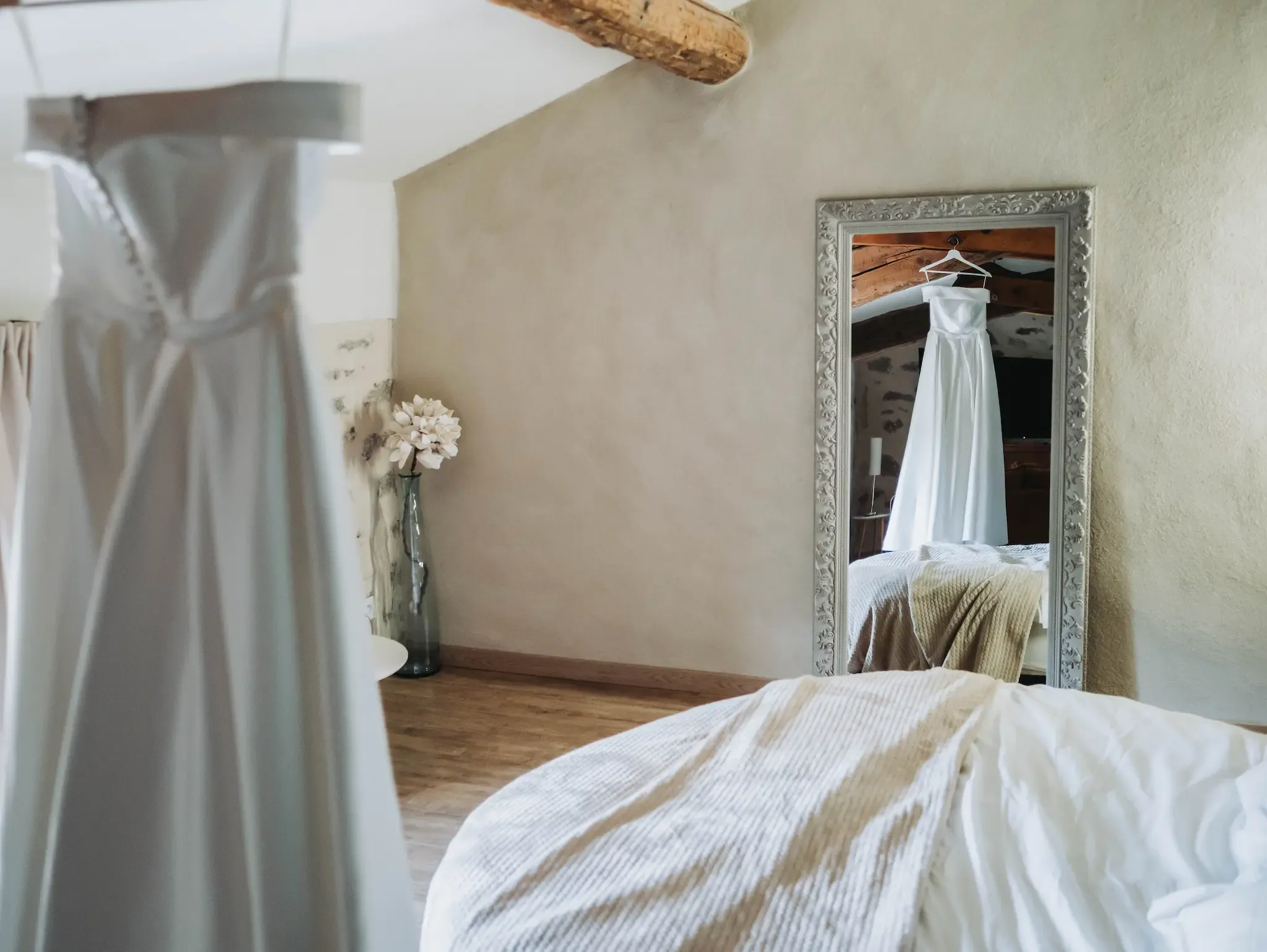 Reflet robe mariée mirroir